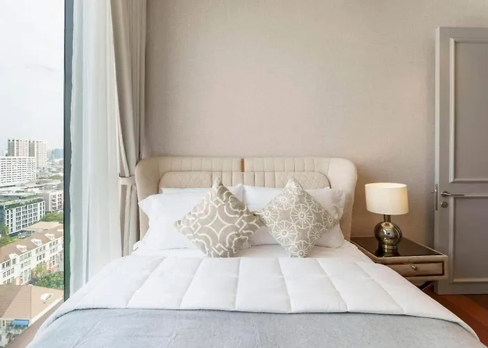 Prime Area Super Cozy Luxury 2 Bedroom Asoke Bts דירה בנגקוק